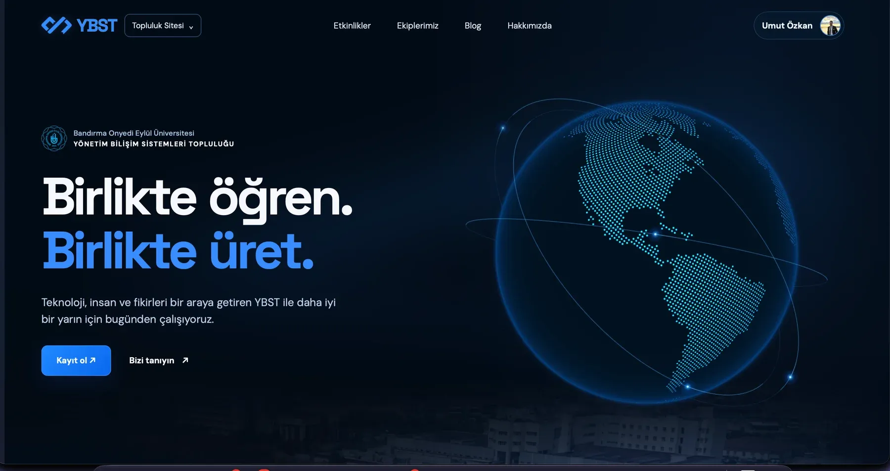 YBST Topluluk Websitesi